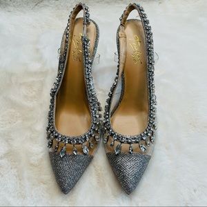 *** SOLD *** Thalia Heels. Covered in gems. Luxury & Beauty